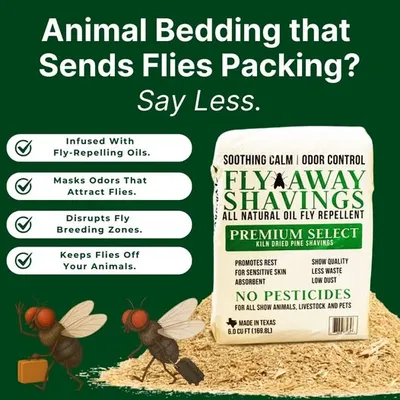Fly Away Shavings - Send Flies Packing